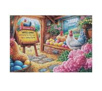 Cottage Floral Puzzle 300 Pezzi Sfida Rompicapo Impossibile Happy Time Rompicapo Estremamente Difficile Per Veri Esperti Regalo Per Chi Ama Le Sfide 300 PCS