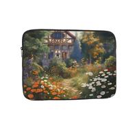 Cottage Garden Custodia per laptop da 12 pollici, TSA Custodia protettiva per notebook antiurto Custodia protettiva per notebook resistente all'acqua Custodia per il trasporto del computer Valigetta
