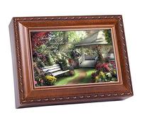 Cottage Garden Some People Make World Special - Carillon con venature in legno