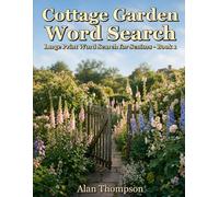 Cottage Garden Word Search: Large Print Word Search for Seniors - Book 1