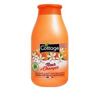 Cottage Gel doccia Latte idratante 97% di ingredienti di origine naturale, 250 ml, prodotto in Francia, fiore di Oranger
