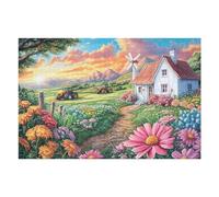 Cottage Spring Flower Garden Puzzle 1000 Pezzi Gioco Educativo Intelligente Per Ragazzi Creatività E Logica Idea Regalo Natale Per Famiglia 1000 PCS
