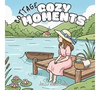 Cottage Vibes: Cozy Moments Coloring Book: Relaxing Country Scenes and Peaceful Cottage Life in Simple, Thick-Lined Art for Stress Relief and Calm Creativity