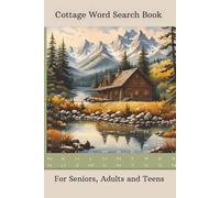 Cottage Word Search Book: Word search with easy to read print about cottage word search puzzle [6x9] inches ,110 pages , 50 + puzzles ....Gift for vacations, holiday and free time.