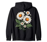 Cottagecore a forma di margherita, stile vintage, stile bohémien Felpa con Cappuccio