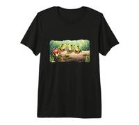 Cottagecore Aesthetic Frog Lovers Garden Donne Ragazze Bambini Maglietta Premium