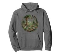 Cottagecore - Animali della Foresta con Natura Felpa con Cappuccio