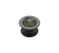 Cottagecore - Animali della foresta con natura PopSockets PopGrip Adesivo