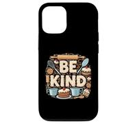 Cottagecore BE KIND Cuocere Pasticceria Chef Cute Food Wear Custodia per iPhone 12/12 Pro
