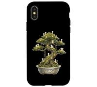 Cottagecore Bonsai Tree Kodama Spirits Giardino Giapponese Art Custodia per iPhone X/XS
