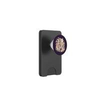 Cottagecore - Cavaliere gatto con nastri rosa e fiori PopSockets PopWallet per MagSafe