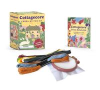 Cottagecore Cross-stitch Kit: Includes 4 Patterns