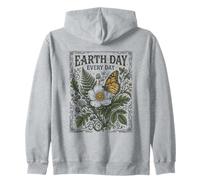 Cottagecore Earth Day Every Day Botanico Felpa con Cappuccio