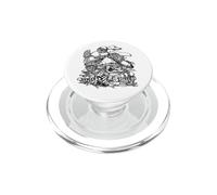 Cottagecore Estetica Goblincore Rana Con Fungo Vintage PopSockets PopGrip per MagSafe