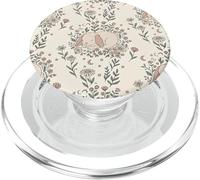 Cottagecore Floral Bunny - Coniglietto addormentato PopSockets PopGrip per MagSafe