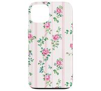 Cottagecore Floral Charm Romantic Pink Roses Custodia per iPhone 13