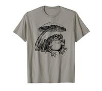 Cottagecore Frog and Mushroom - Estetica vintage Maglietta
