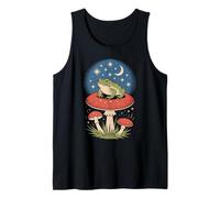 Cottagecore Frog Moon - Estetica della Natura Stravagante Canotta