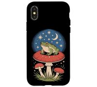 Cottagecore Frog Moon - Estetica della natura stravagante Custodia per iPhone X/XS