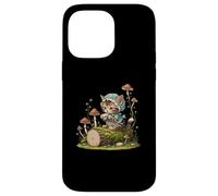 Cottagecore Kitten Bere Tea Fantasy Magical Cat Lover Custodia per iPhone 14 Pro Max