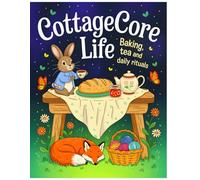 Cottagecore Life Coloring Book: Cozy Baking, Tea Time, Journaling, and Everyday Rustic Moments to Color and Relax