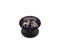Cottagecore Medievale Cavaliere e Cervo Boopeth Fantasy PopSockets PopGrip Adesivo