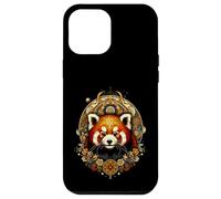 Cottagecore - Panda rosso con mandala floreale bohémien Custodia per iPhone 12 Pro Max