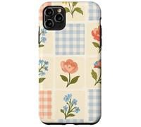 Cottagecore - Trapunta con stampa floreale, stile boho, patchwork Custodia per iPhone 11 Pro Max