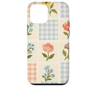 Cottagecore - Trapunta con stampa floreale, stile boho, patchwork Custodia per iPhone 12 mini