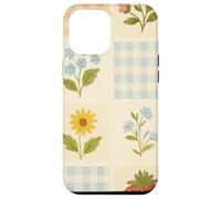 Cottagecore - Trapunta con stampa floreale, stile boho, patchwork Custodia per iPhone 12 Pro Max