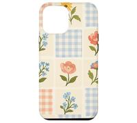 Cottagecore - Trapunta con stampa floreale, stile boho, patchwork Custodia per iPhone 12 Pro Max
