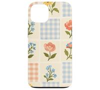 Cottagecore - Trapunta con stampa floreale, stile boho, patchwork Custodia per iPhone 13