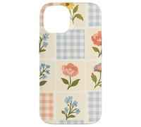 Cottagecore - Trapunta con stampa floreale, stile boho, patchwork Custodia per iPhone 14