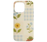 Cottagecore - Trapunta con stampa floreale, stile boho, patchwork Custodia per iPhone 14 Pro Max