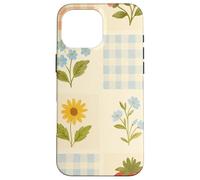 Cottagecore - Trapunta con stampa floreale, stile boho, patchwork Custodia per iPhone 16 Pro Max