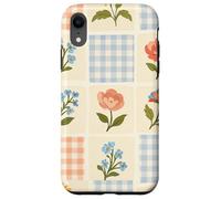 Cottagecore - Trapunta con stampa floreale, stile boho, patchwork Custodia per iPhone XR