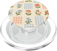 Cottagecore - Trapunta con stampa floreale, stile boho, patchwork PopSockets PopGrip per MagSafe