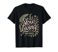 Cottagecore Vita Lenta Deep Roots Lifestyle Identity Slow Maglietta