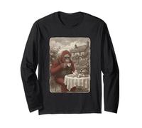 Cottagecore Vittoriano Vintage Bigfoot High Tea Maglia a Manica
