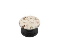 Cottagecore Zucche Cavalli Dormire Bambi Pecore Acquerello PopSockets PopGrip Adesivo
