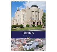 Cottbus Kleinod in der Lausitz (Wandkalender 2026 DIN A2 hoch), CALVENDO Monatskalender: Cottbus - Die zweitgrößte Stadt Brandenburgs ist das Herzstück der Lausitz
