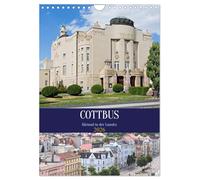 Cottbus Kleinod in der Lausitz (Wandkalender 2026 DIN A4 hoch), CALVENDO Monatskalender: Cottbus - Die zweitgrößte Stadt Brandenburgs ist das Herzstück der Lausitz
