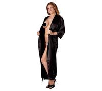 Cottelli Kimono 2760223 Black XXL/XXXL