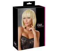 Cottelli Accessoires - Parrucca a caschetto, taglia unica, colore: Bianco