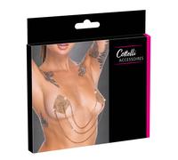 Cottelli - Adesivi per Capezzoli con Catena (Oro)