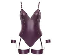 Cottelli BONDAGE Body da Donna Viola XL