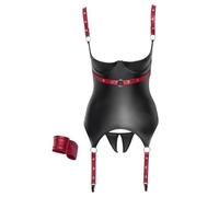 Cottelli Bondage Set 2632870 Black-Red S