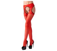 Cottelli - Calze Autoreggenti Aperte per il Sesso (rosso)