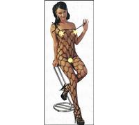Cottelli Collection Catsuit Aperto Rauter Erotik Nero B-Cup 90% Poliammide