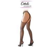 Cottelli Collection Legwear Collant Sexy Cutouts Net Suspender Tights Erotic